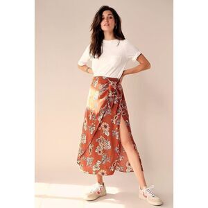 New Free  People Sunray Sarong Skirt Size XS